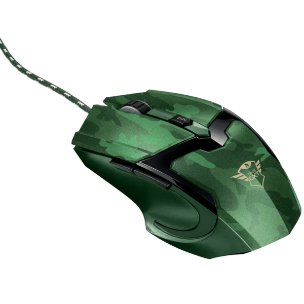 MOUSE GAMER TRUST GXT 101D GAV JUNGLE CAMO ALAMBRICO USB COD: 11394