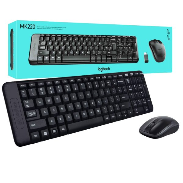 Teclado y mouse inalambrico Logitech MK220 COD: 18940