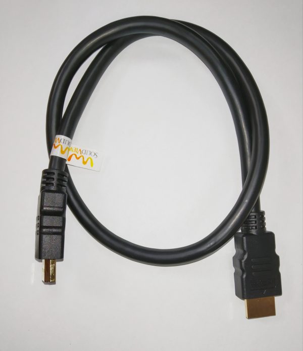 CABLE HDMI 4K @60HZ VERSION 2.0. 60 CM. COD:18526. SOLIDVIEW CB-796 - Imagen 3