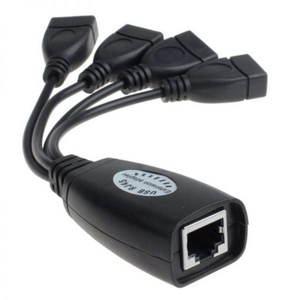 EXTENDER USB HUB 1 A 4 HASTA 45 METROS.COD:17165. LULOVA PS-6000 - Imagen 2