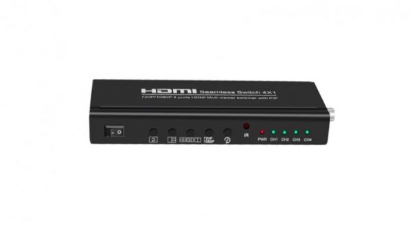 SWITCH HDMI QUAD 4X1. COD: SOLIDVIEW PS-368