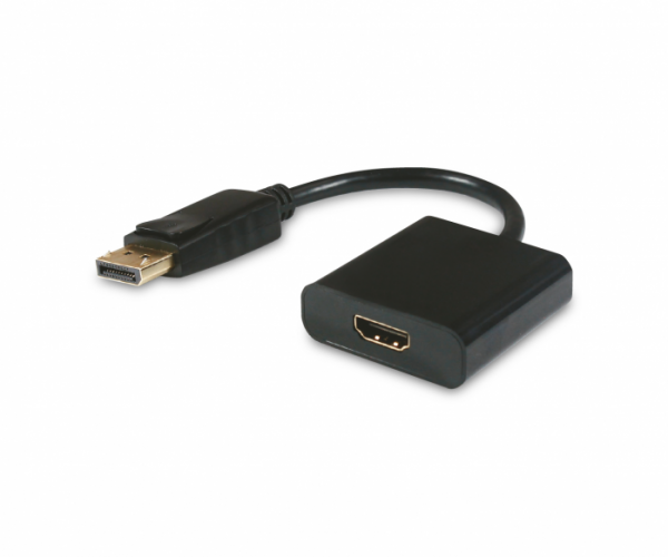 CONVERTIDOR DE DISPLAY PORT MACHO A HDMI HEMBRA. COD:20543. LULOVA PS-4002