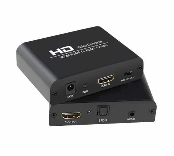 REPETIDOR HDMI CON EXTRACTOR DE AUDIO. COD:17162 SOLIDVIEW PS-910