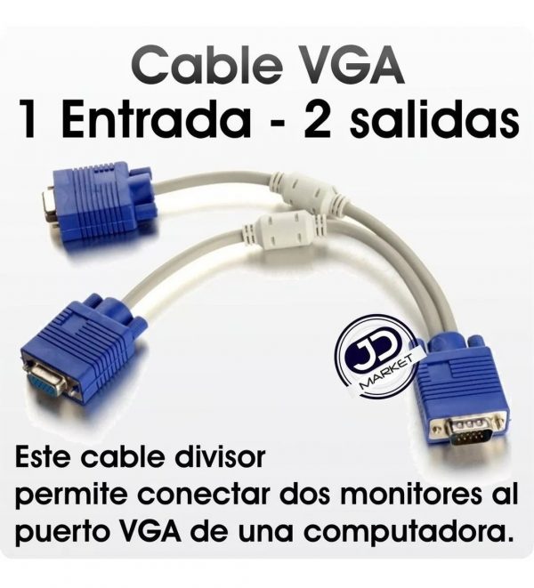CABLE DIVISOR Y VGA COD: 10361 - Imagen 2