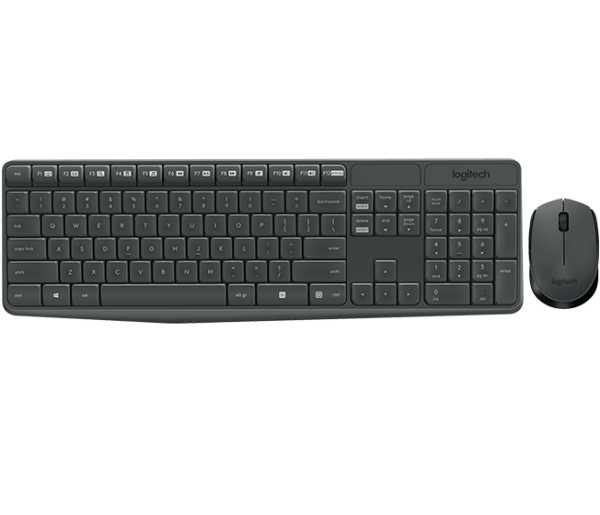 TECLADO Y MOUSE INALÁMBRICO LOGITECH MK235 COD: 15334 - Imagen 2