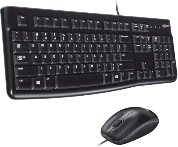 COMBO DE TECLADO Y MOUSE LOGITECH MK120 COD:16729