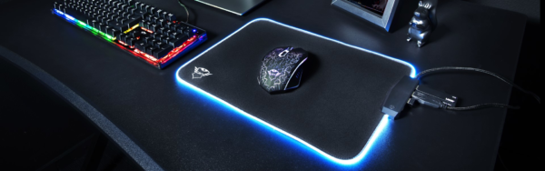 PAD MOUSE CON HUB USB GLIDE-FLEX RGB TRUST GXT 765 COD:40595 - Imagen 11