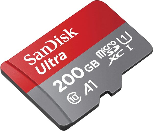 Tarjeta de memoria, SanDisk Ultra, micro sd 200 GB, Cod: 40680