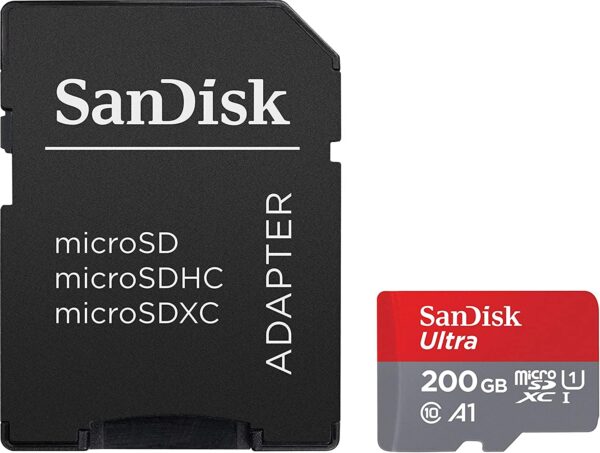 Tarjeta de memoria, SanDisk Ultra, micro sd 200 GB, Cod: 40680 - Imagen 2