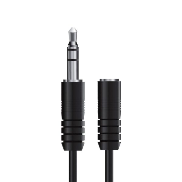 CABLE DE EXTENSIÓN DE SONIDO ESTEREO M / F - 5 PIES / 1,5 M Cod: 40270