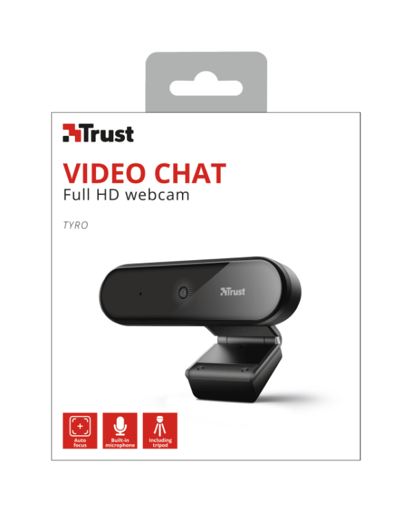 CAMARA WEB TRUST TYRO 1080P HD Cod: 40514 - Imagen 9