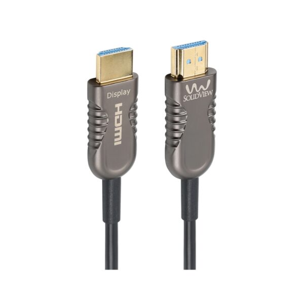 CABLE HIBRIDO ACTIVO FIBRA OPTICA HDMI V2.0 20 METROS CB-805-ZC