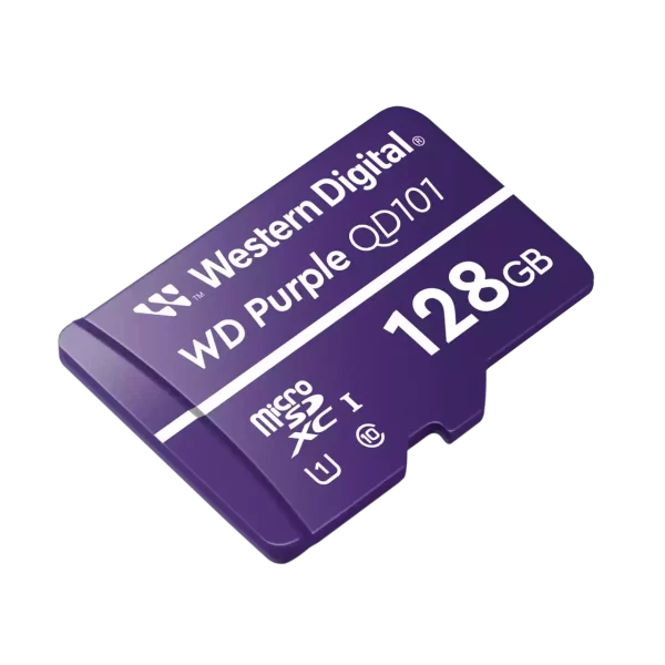 WD Purple SC Ultra Endurance microSD Card - 128GB, microSDXC™ WDD128G1P0C Cod: 17350