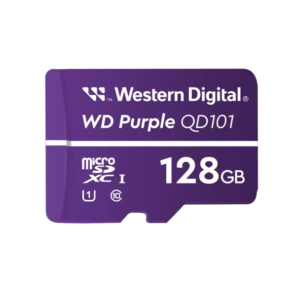 WD Purple SC Ultra Endurance microSD Card - 128GB, microSDXC™ WDD128G1P0C Cod: 17350 - Imagen 2