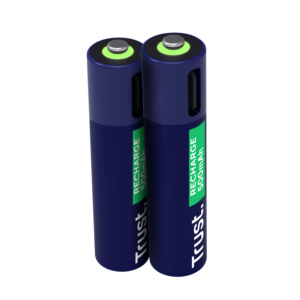 BATERIA O PILA TRUST RECARGBLES AAA USB C X 2 UNIDAD COD: 11837