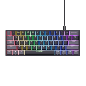 TECLADO TRUST GAMER ACIRA GXT 867 MECANICO 60% COD: 19209