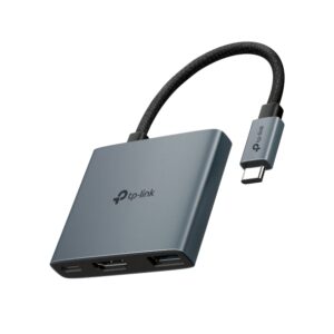 ADAPTADOR USB C 3 EN 1 TPLINK UH3020C HDMI - USB A - USB C 100W COD: 10100