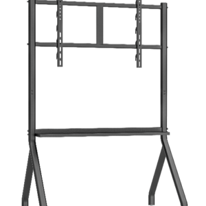 SOPORTE MOVIL TIPO STAND PARA MONITOR LCD, LED. 55″a 86″ Capacidad de 100 KGS SKU: SP-MO-015
