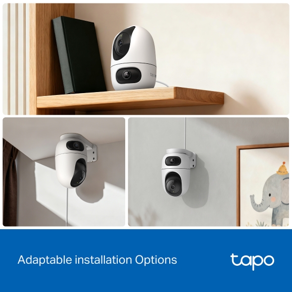 CAMARA TPLINK TAPO C245D DOBLE LENTE USO INTERIOR COD: 19013 - Imagen 11