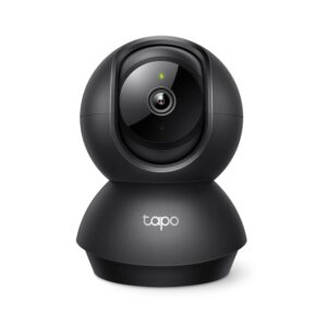 CAMARA TPLINK TAPO C201 NEGRA WIFI CON MOVIMIENTO IA DETECCION LLANTO DE BEBE COD: 41582